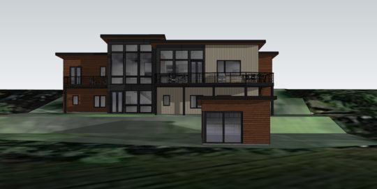 rendering of house exterior